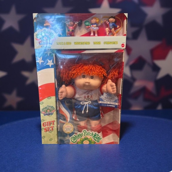 Cabbage Patch Doll Kid Special Edition 1996 Olympic ( winners )Red hair NWT - Picture 15 of 15